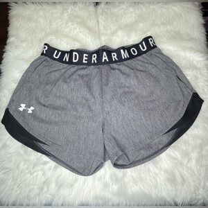 Under Armour Heatgear Women's Athletic Running Shorts XS Loose Fit Gray